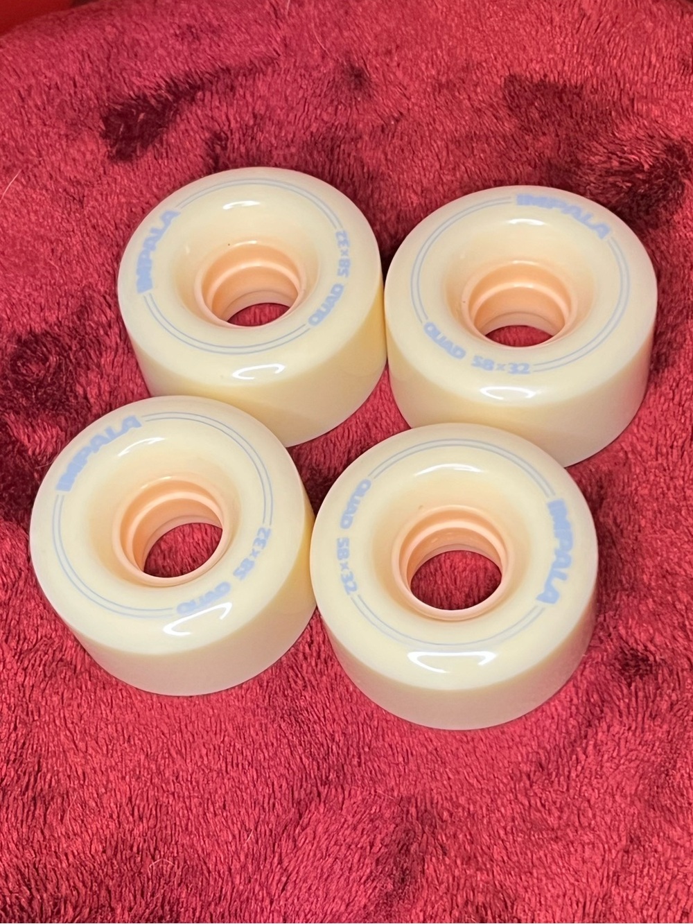 Pastel Yellow Impala Quad Skate Wheels